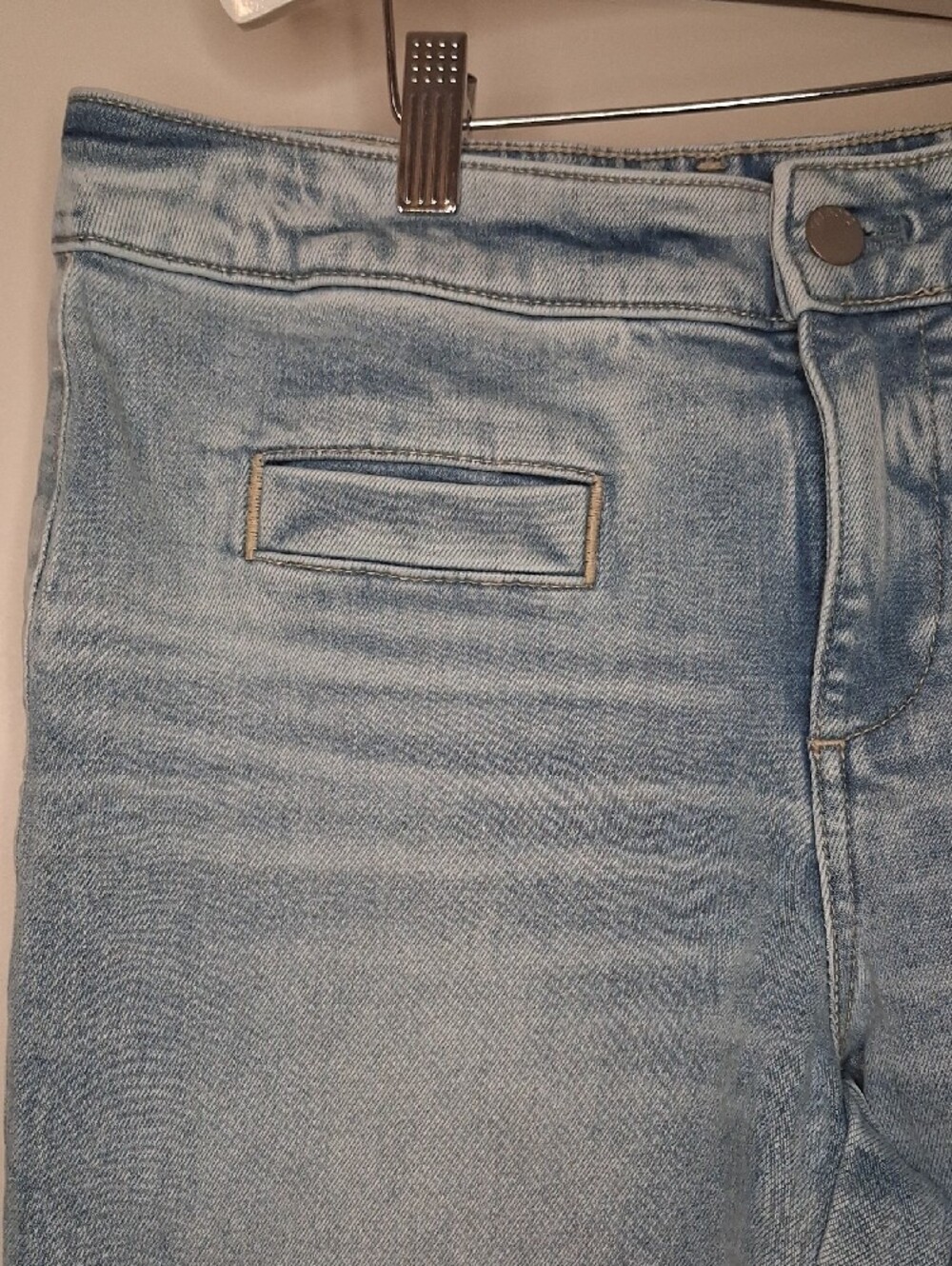 Talbots Light Blue Wide-Leg Cropped Jeans - Picture 5 of 10